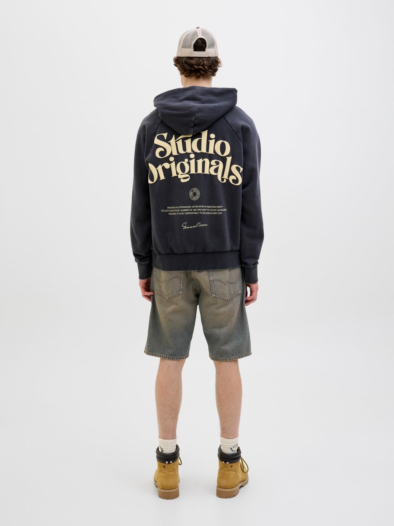 JACK & JONES Baggy fit Jeans-Shorts