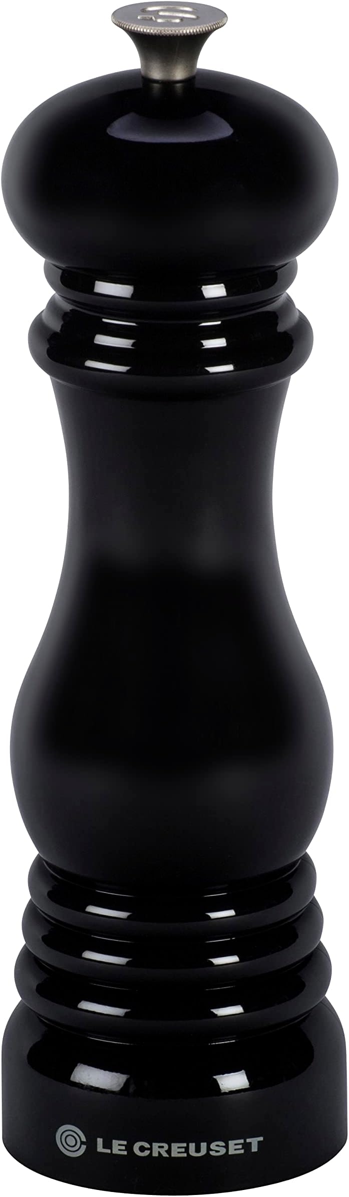 Salt Mill, 8" x 2 1/2", Black