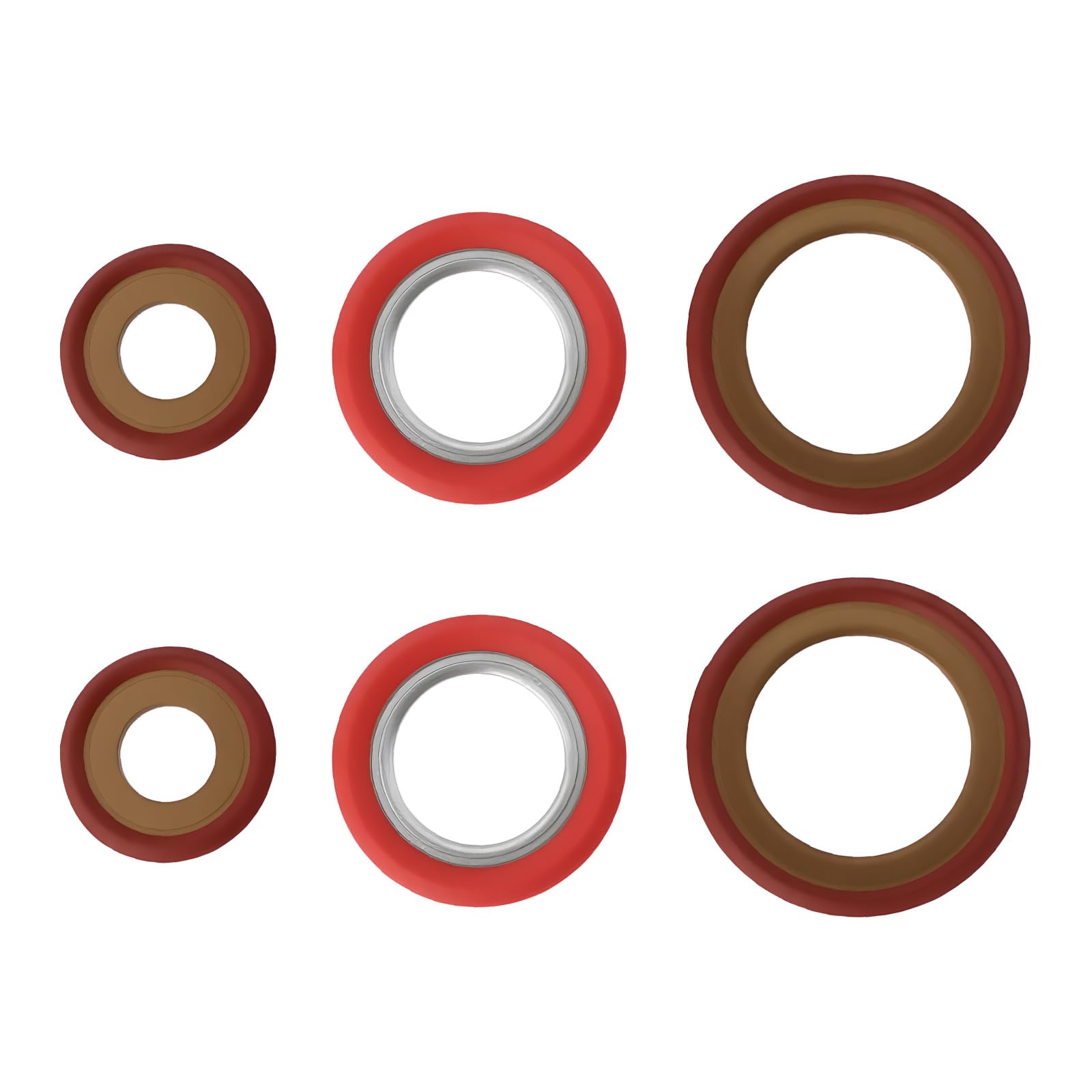 6 Pièces Joints de Condenseur de Climatisation pour Voiture DS7Z19B596A 5181037 Compatible avec Ford