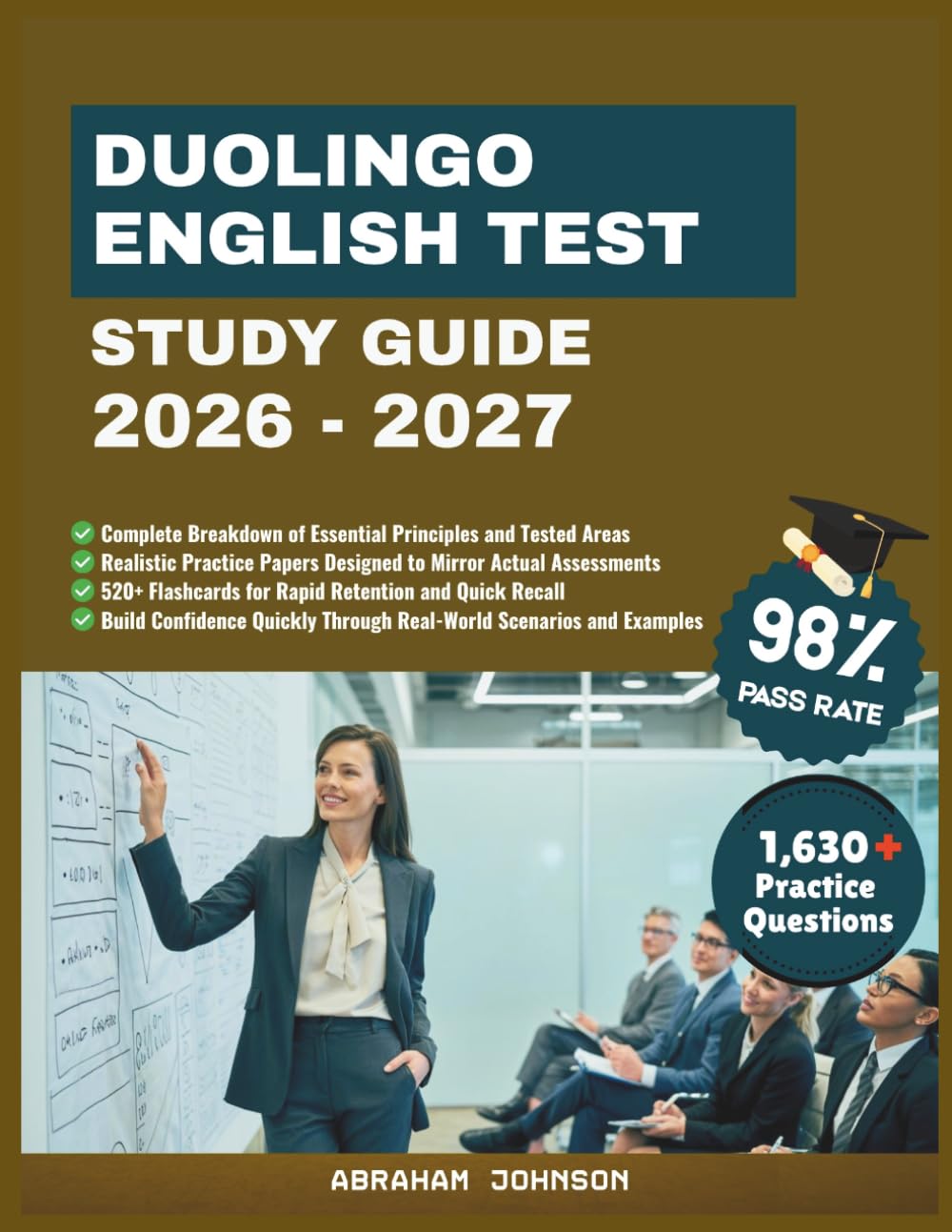 Duolingo English Test Study Guide 2026-2027: A Practical Learning Companion for Reading, Writing, Listening, and Speaking with Targeted Exercises and Realistic Activities