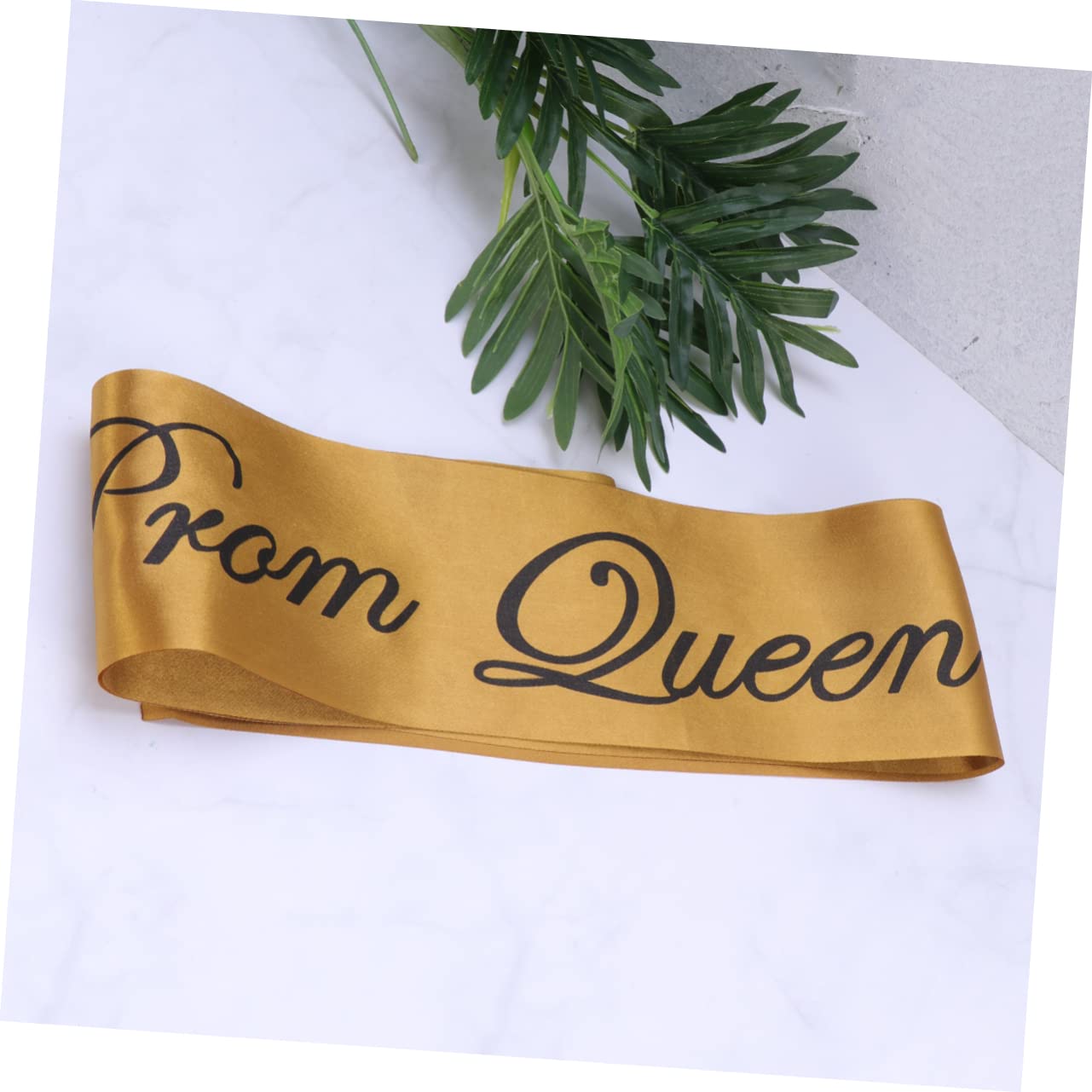 świąteczna świecąca girlanda, 4 sztuki szarfy Grad Ribbon Prom King i królowej balu(Goldenx2pcs,Mediumx3pcs)