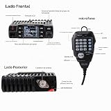 AnyTone AT-778UV Transceptor de doble banda Radio móvil VHF/Uhf Radio bidireccional