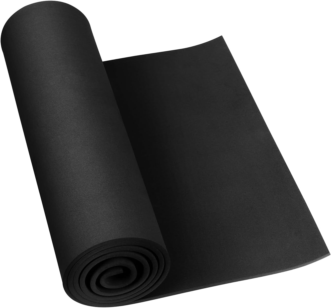 Do²ping 2Pack Black Foam Sheets Roll, 5mm Thick Premium Cosplay EVA