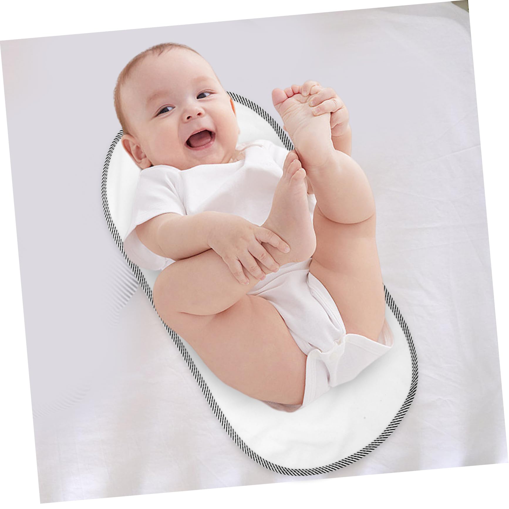 BESPORTBLE 6pezzi Fasciatoio Portatile Per Fasciatoio Lavabile Pieghevile Per Piccoli Tappetino Per Cambio Pannolini