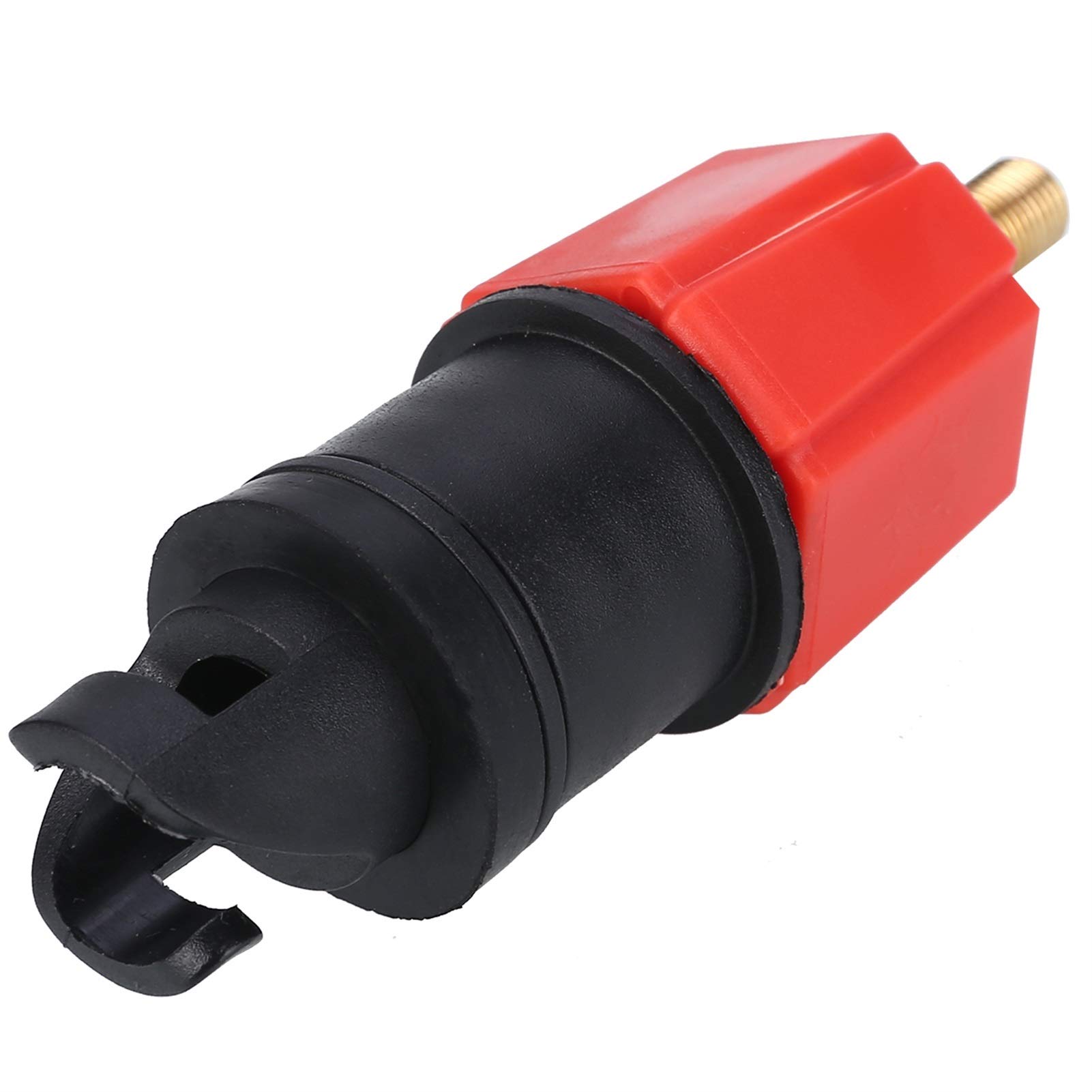 Bomba de aire eléctrica 4 boquillas Adaptador de bomba Sup Adaptadores de válvula de aire para botes inflables Tabla de remo de pie Accesorios de surf para kayak para botes inflables y tablas de rem