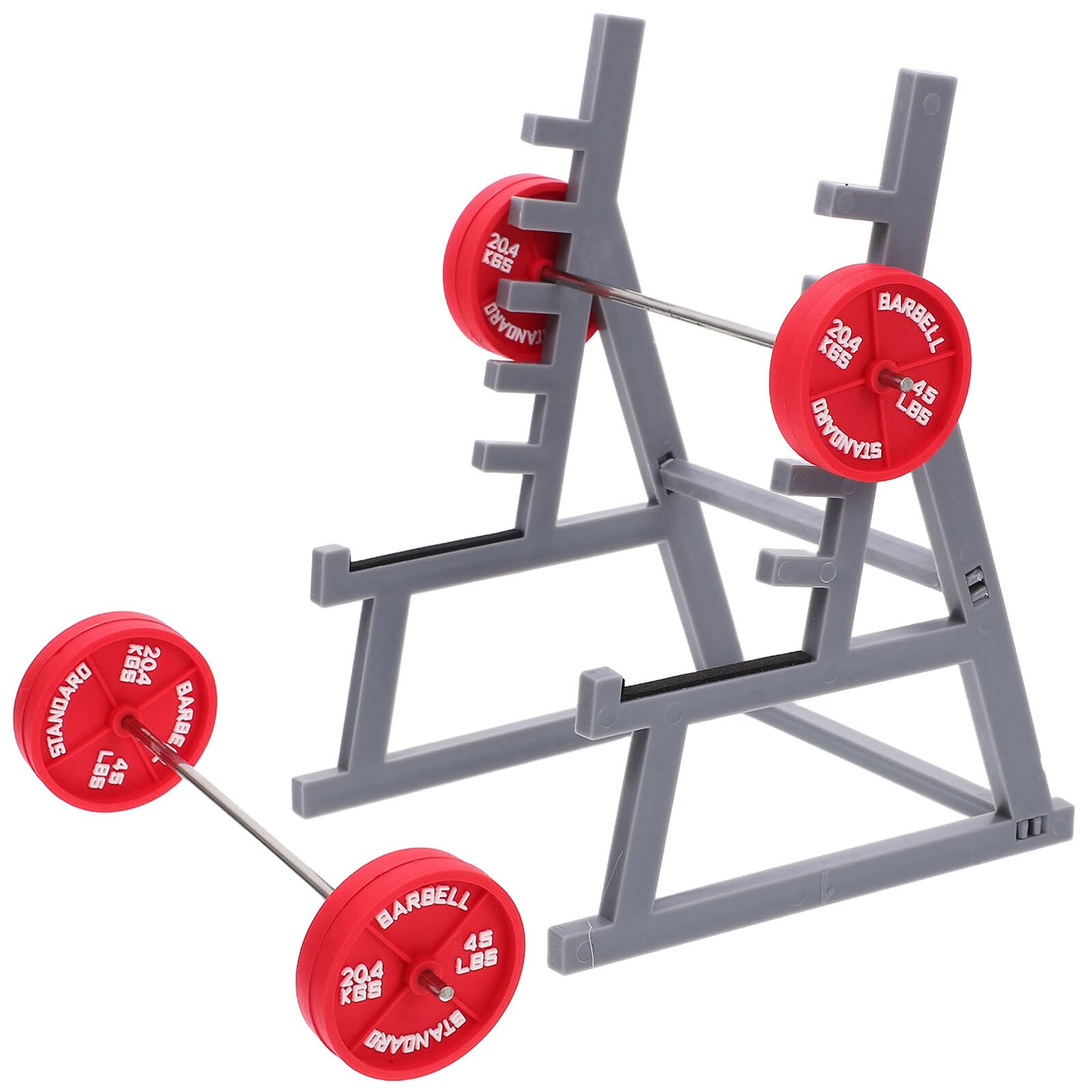 Porte-stylo barre d'haltères miniature pour résoudre le désordre de bureau