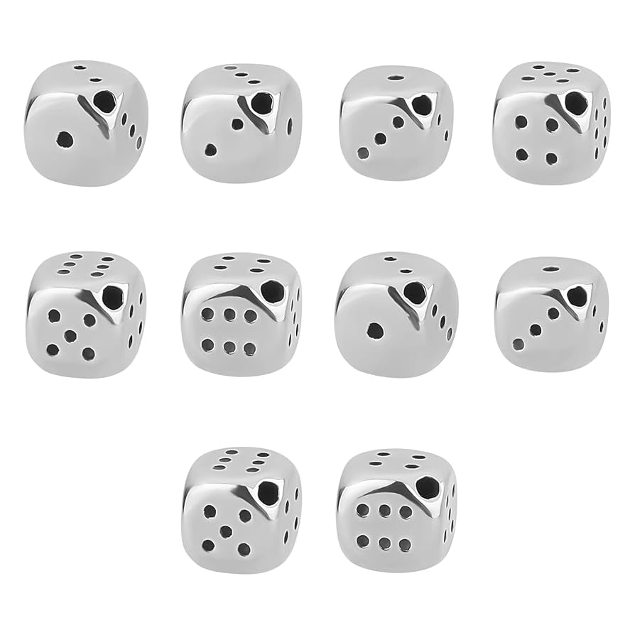 Amazon.co.jp: UNICRAFTALE 約10個 10mm サイコロ ビーズ