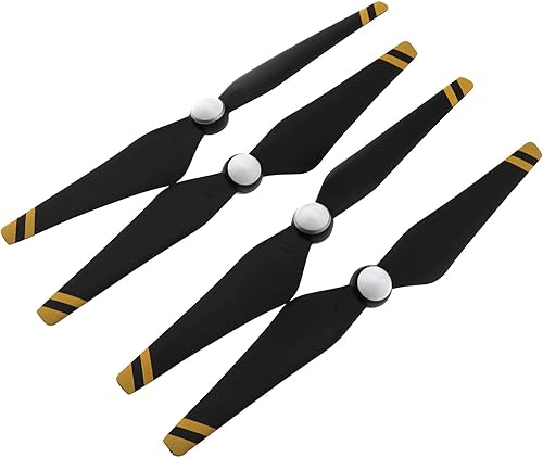 2 pares (4 unidades) de liberación rápida de fibra de carbono de bajo ruido de hélice compuesta compatible con DJI Phantom 44 ProPro+P4 Series