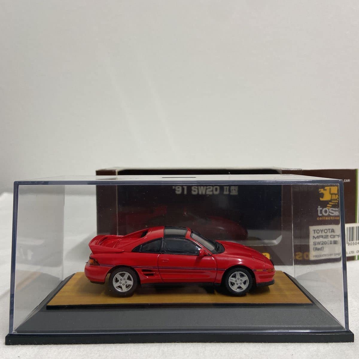 Amazon | tosa 1/43 ミニカー MR2 GT-S SW20 Ⅱ型 Super Red Ⅱ