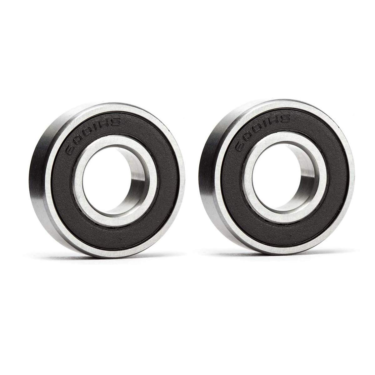 Donepart 6001-2RS Ball Bearing 6001 Bearing Small Bearing 12mm ID 28mm OD 8mm Width ABEC3 High Speed Double Sealed Bearings for Electric Motor, Wheels, Bike, Mower, Spinners (2 Pack)