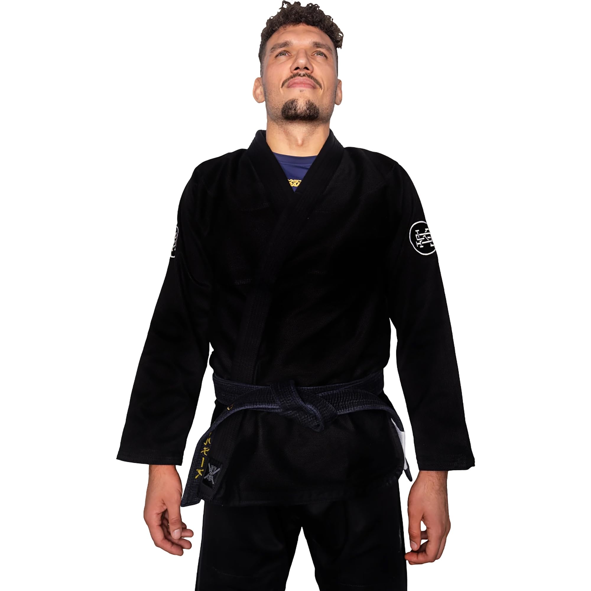 Fate Gi – Black. Brazilian Jiu Jitsu Gi Kimono For Men, Includes Preshrunk Pants & Top. 100% Cotton Kimono, Training Uniform For BJJ, Karate, Judo & Martial Arts Sport - Black