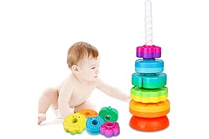 Spin & Say: Interactive Learning Stack Toys
