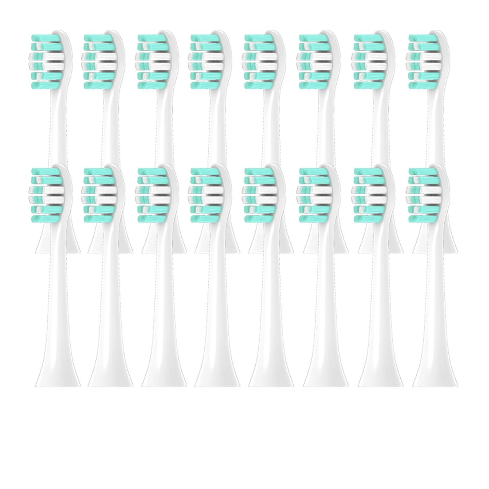 Cabezales, compatible con PHILIPS | Cabezales para cepillo dental eléctrico sónico vacuum, cerdas suaves, en caja, plástico, adultos(16PCS)