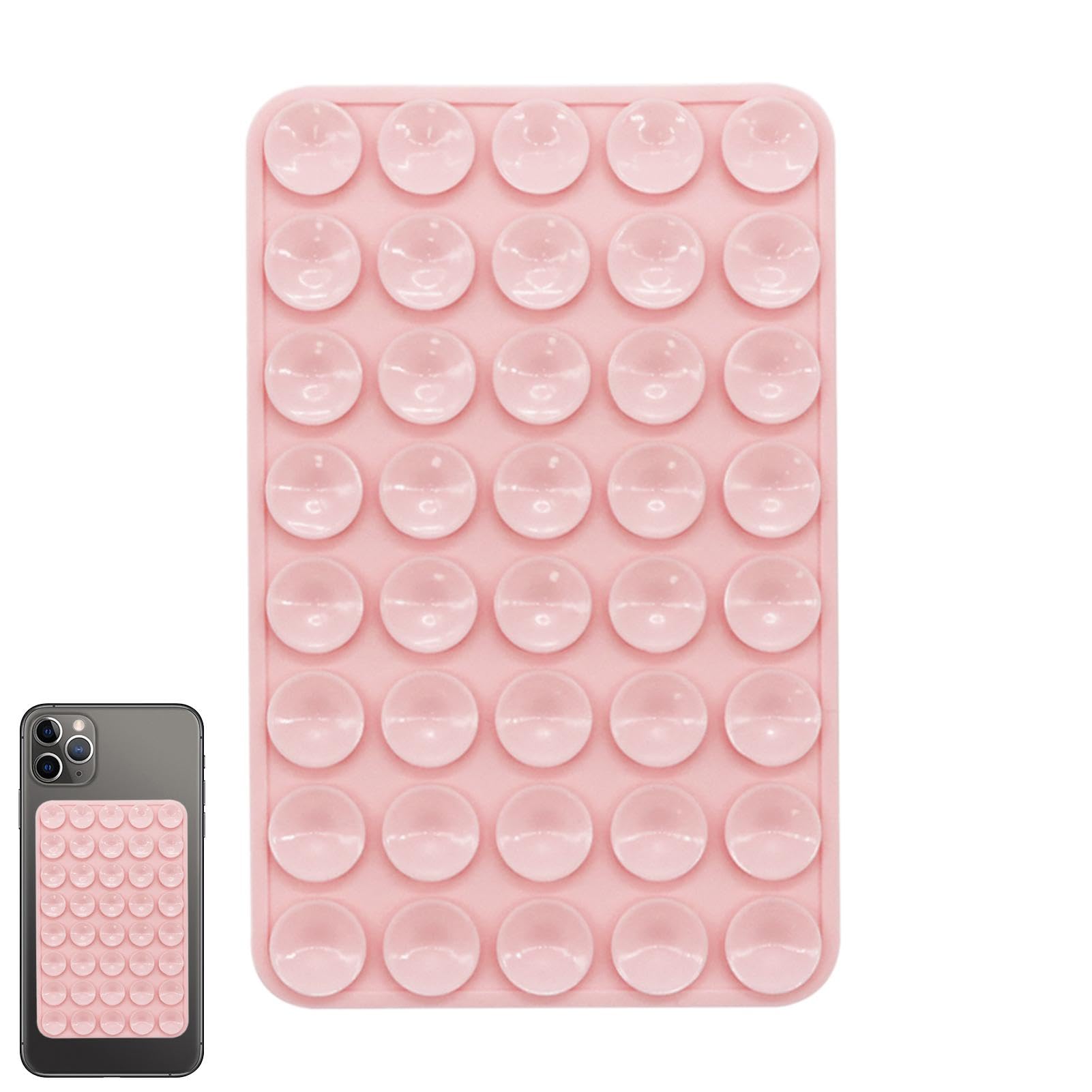 3 Ventose Bifacciali Per Cellulare E Tablet - Porta Dispositivi In Silicone Per Auto, Casa E Ufficio - Foto 6