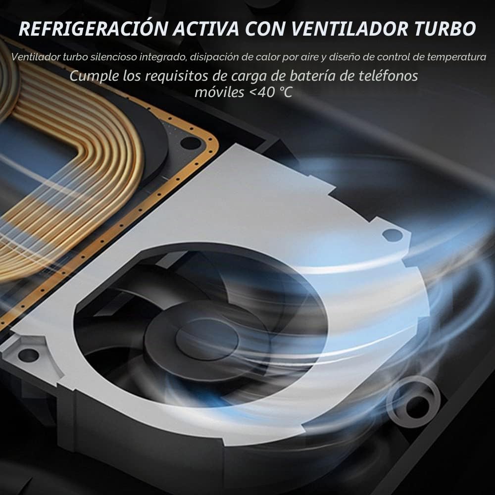 Cargador Inalámbrico para Audi Q3 2019-2022/Q3 Sportback 2020-2022 Consola Central Panel, Carga Rápida Auto Teléfono Regalo para Propietarios de Audi