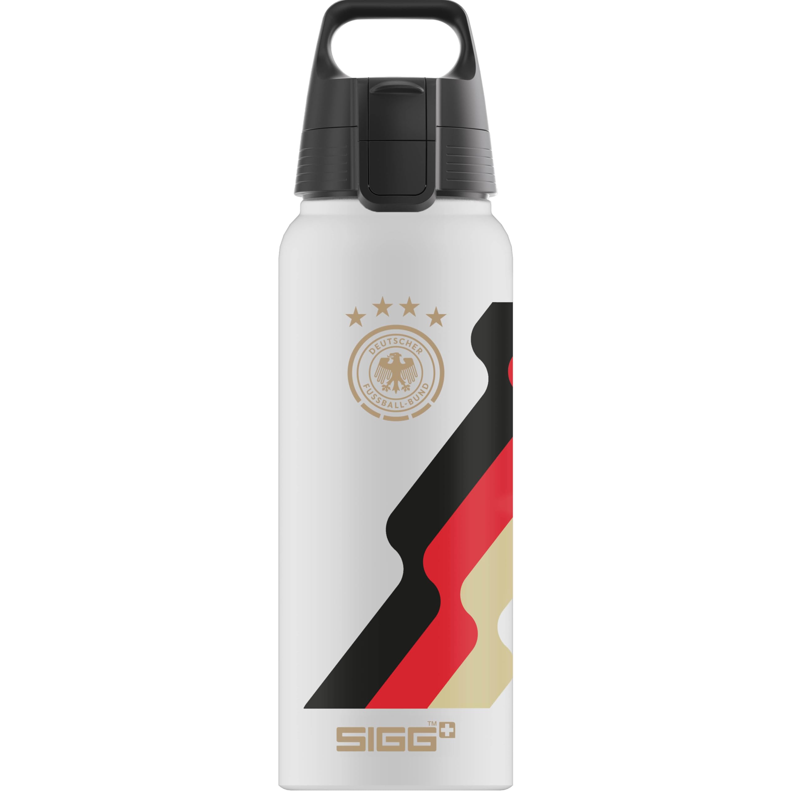 Sigg - Alu Trinkflasche - WMB ONE - Made in Switzerland - ClimatePartner Zertifiziert - Kohlensäure geeignet - Auslaufsicher - Federleicht - BPA-frei - Outdoor - 0,75L & 1L