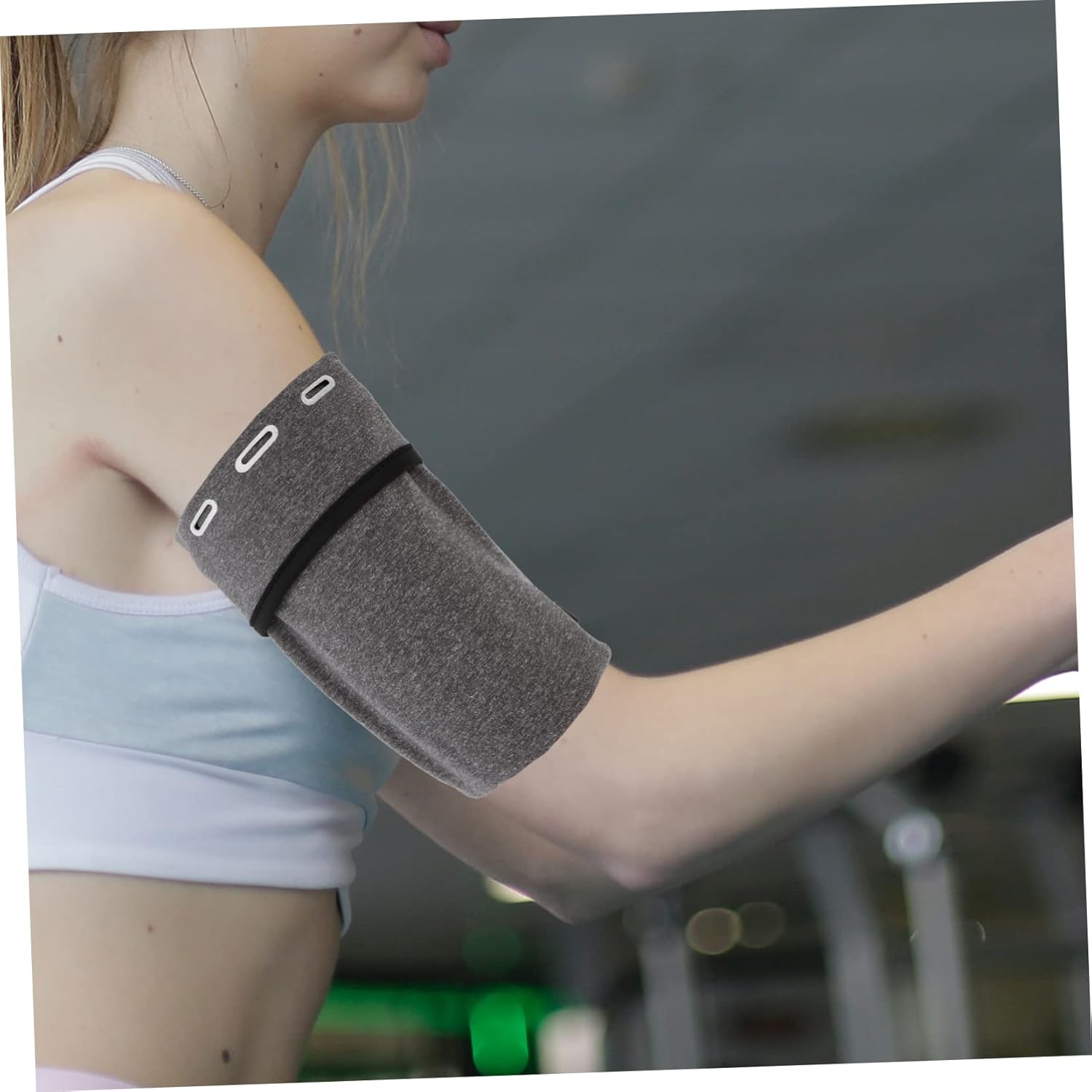 Angoily 5pcs Workout Armband Storage Bag Breathable Cell Phone Pouch for Running Gym and Outdoor Fitness Arm Cover for Mobile Devices
