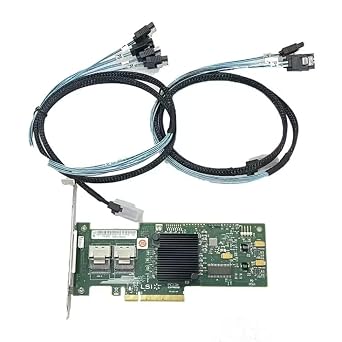 9240-8i 6Gbps SAS HBA FWP20 9211-8i IT Mode ZFS FreeNAS unRAID 2* SFF SATA