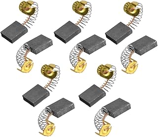 New Lon0167 5 Pair Black Rectangle ELectronic Motor Carbon Brushes(5 Paar schwarze Rechteck ELectronic Motor KohlebÃ¼rsten