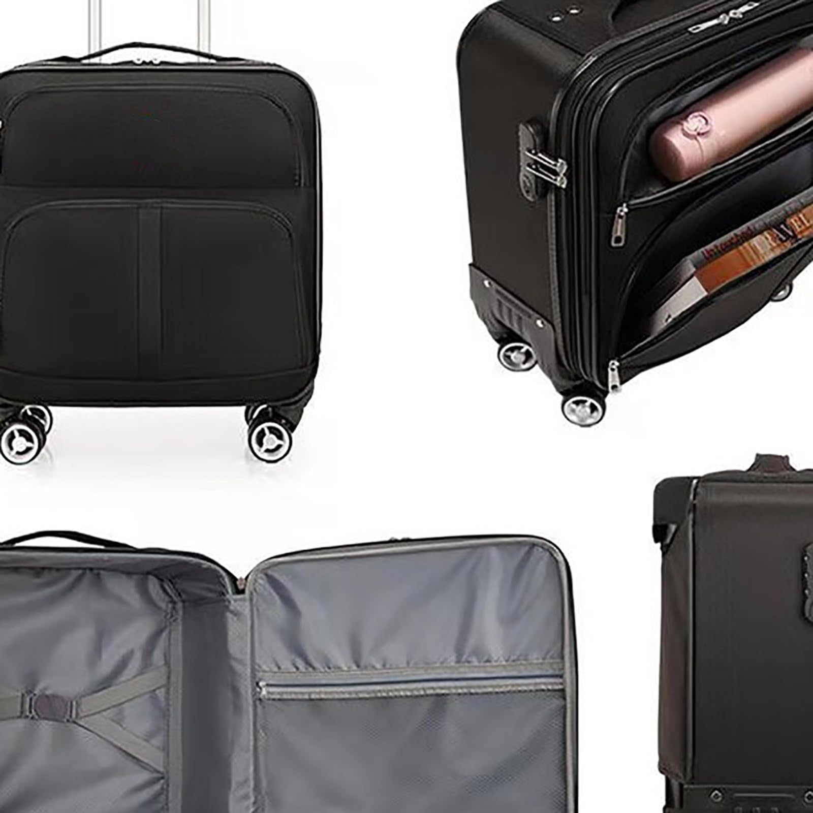 Borsa per Computer Portatile da Impermeabile, per Viaggio/Lavoro/Affari, Elegante Valigetta da Trasporto(2,36 * 22 * 45cm)