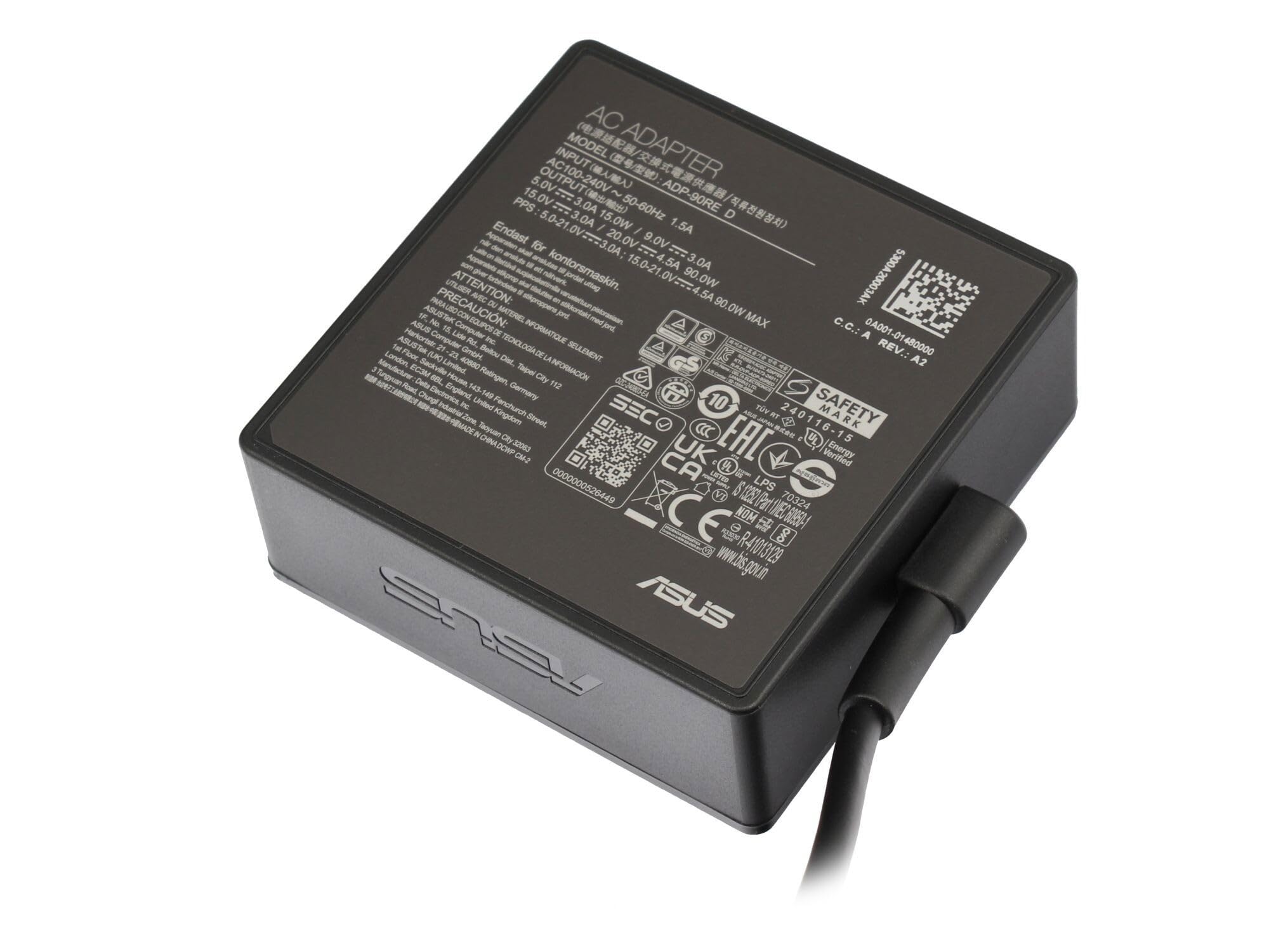 Asus 0A001-00059500 Original USB-C Chargeur 90 Watts