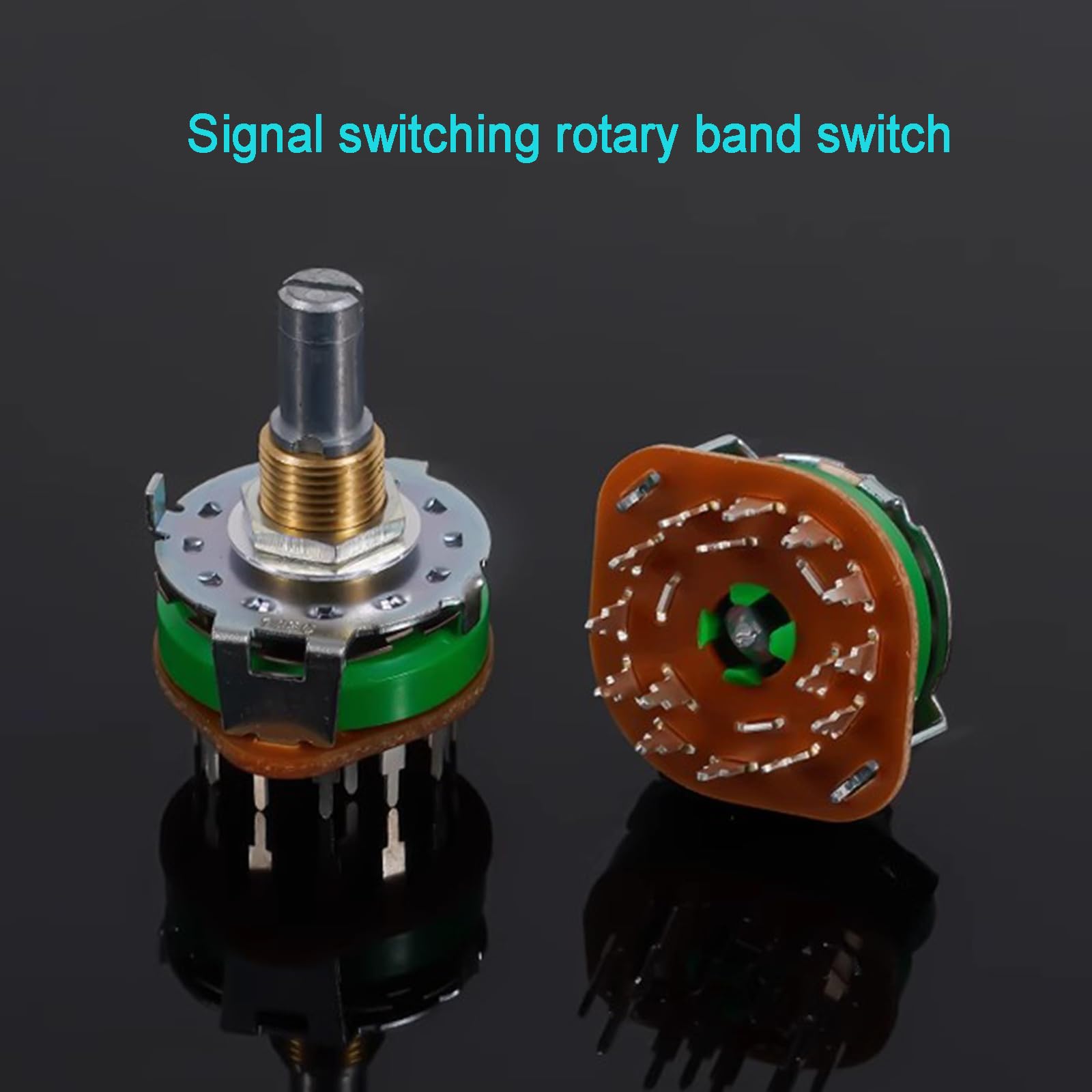 Commutatore Audio 4 in 1 Uscita, Scatola di Commutazione del Segnale Sorgente Audio Stereo, Scatola di Divisione Audio Passiva Manuale, Selettore Hi-Fi Lossless