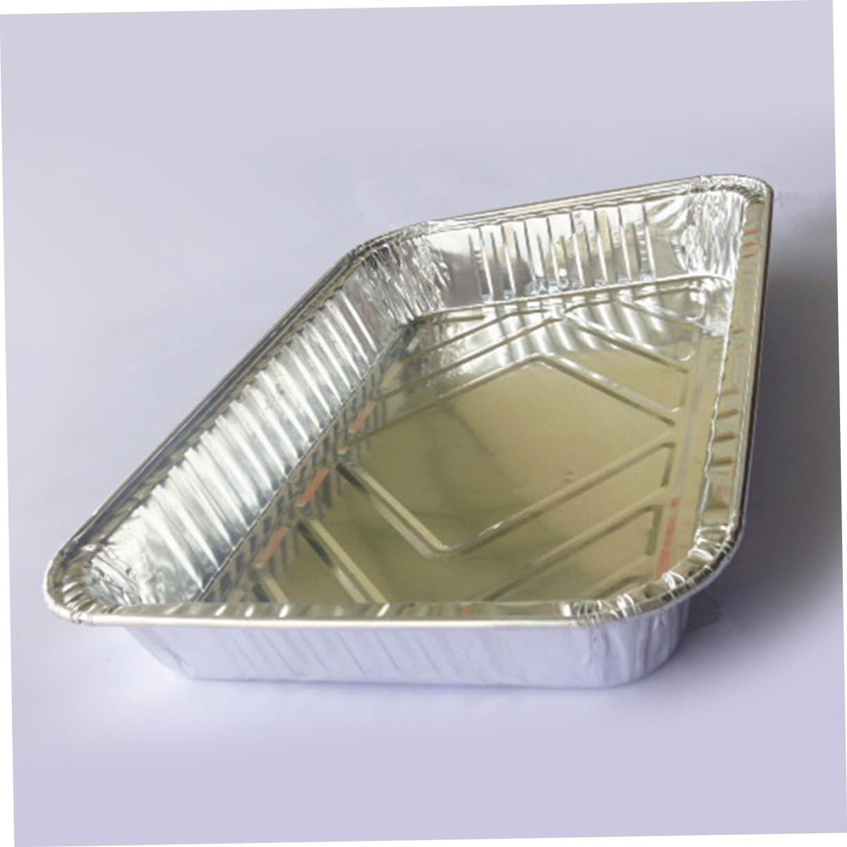 IMIKEYA 10pcs Disposable Aluminum Foil Drip Pan Trays for Maintenance Efficient Grease Catching for Outdoor Cooking