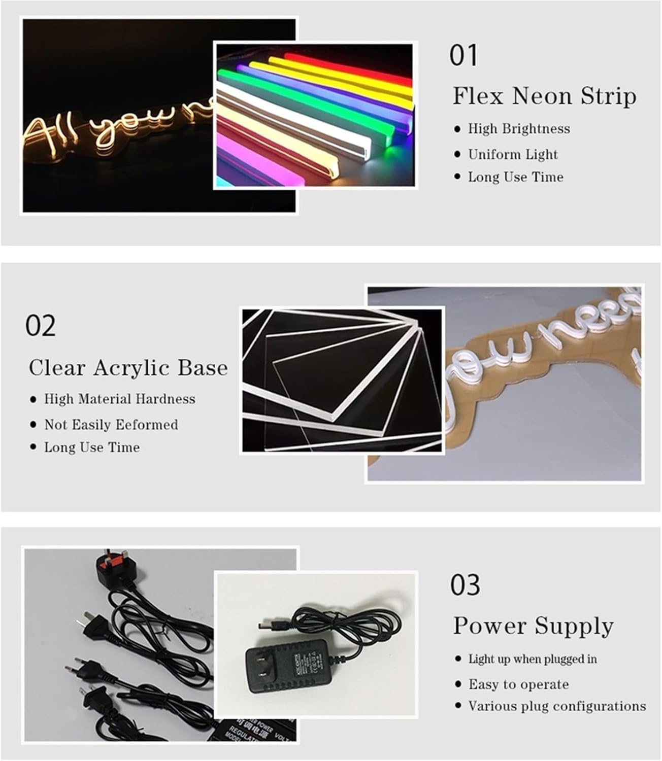 ミニマリストラインアートネオンウォールライト - モダンなリビングルームのベッドサイドランプ、アパートメントの装飾、都会的なホームイ