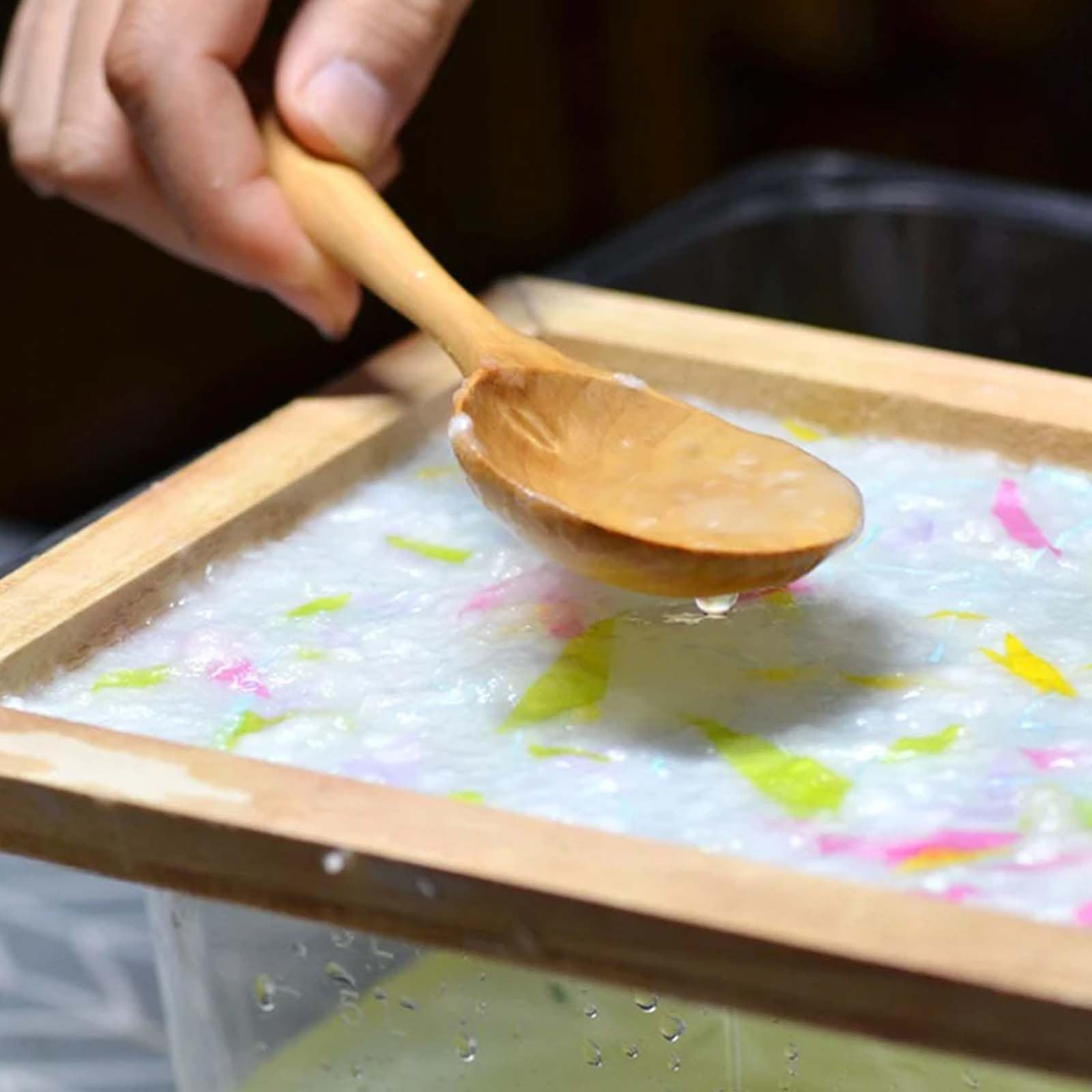 Pantalla para producción de papel de madera 3 tamaños Marco para moldes y manualidades