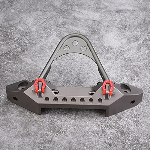 Pare-chocs avant en métal RC Crawler rigide contre la casse mécanique avec kit LED 1/10