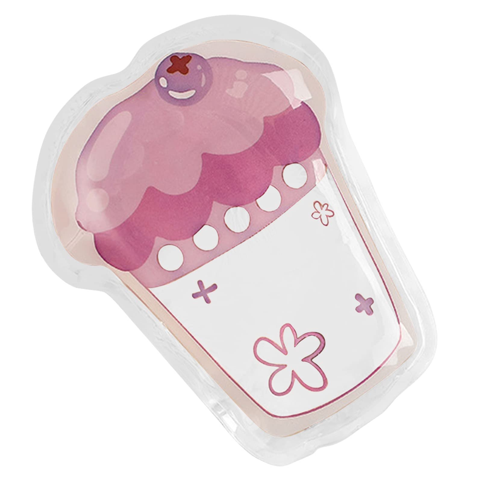 JINGYAN Bolsas de agua caliente Mini invierno reutilizable calentador de mano lindo historieta llena agua Botella caliente Bolsa Calentador portátil(G)