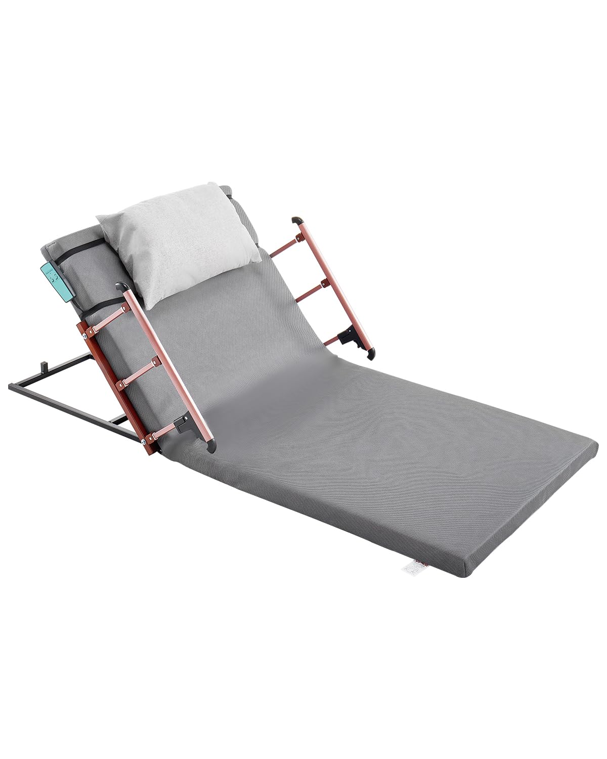 VEVOR Electric Lifting Backrest for Bed, 300 lbs Capacity, 4-68° Adjustable Lifting Bed Backrest, with Collapse Rails for Pregnant Women Elderly