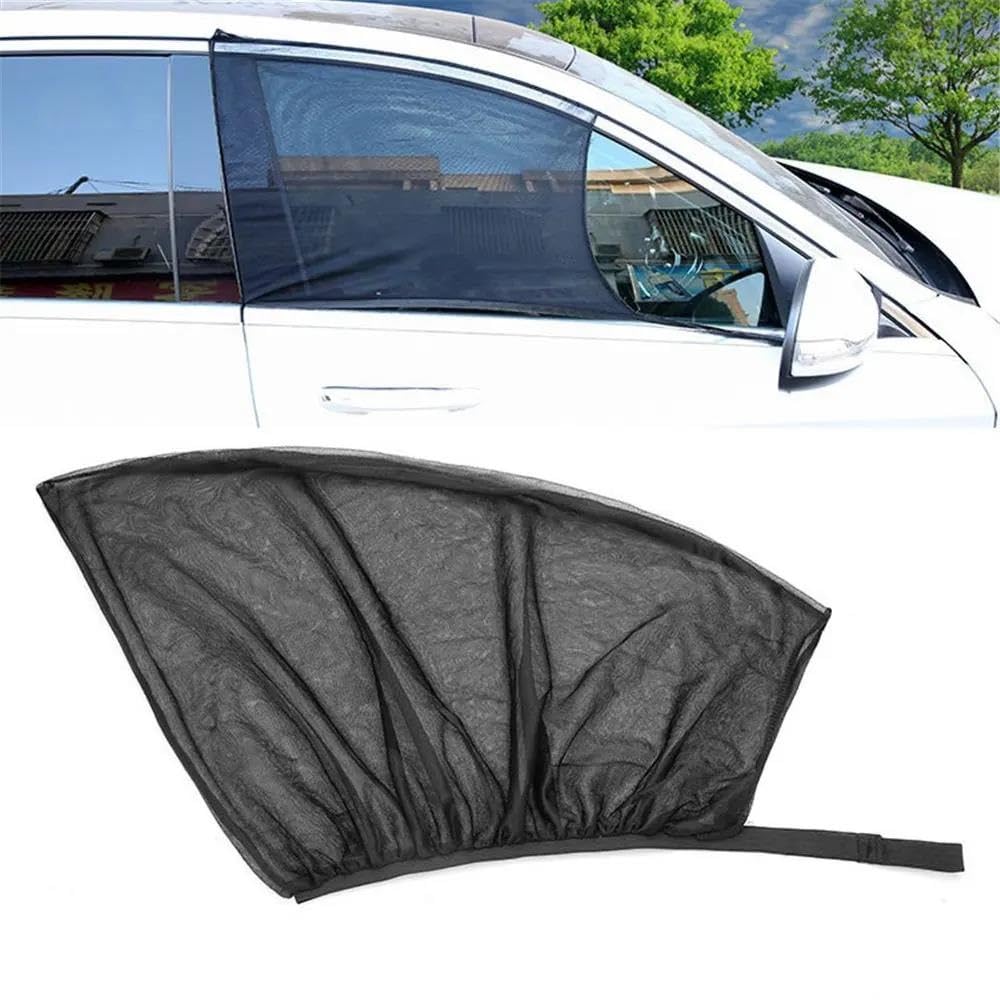 Auto Protección Ventana Parasol De Malla Para Ventana Delantera Y Trasera Coche Paquete De 2 O 4 Unidades Para Sedán SUV MPV(4 Pack)