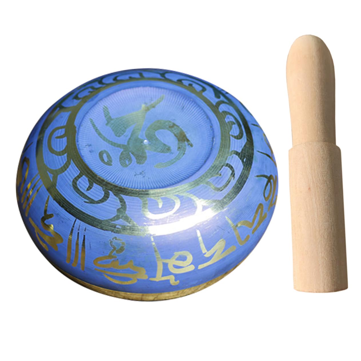 Toddmomy 1Set Singing Bowl Meditation Sound Bowl for Yoga Mindfulness Relaxation and Chakra Healing with Stick Portable Durable Design