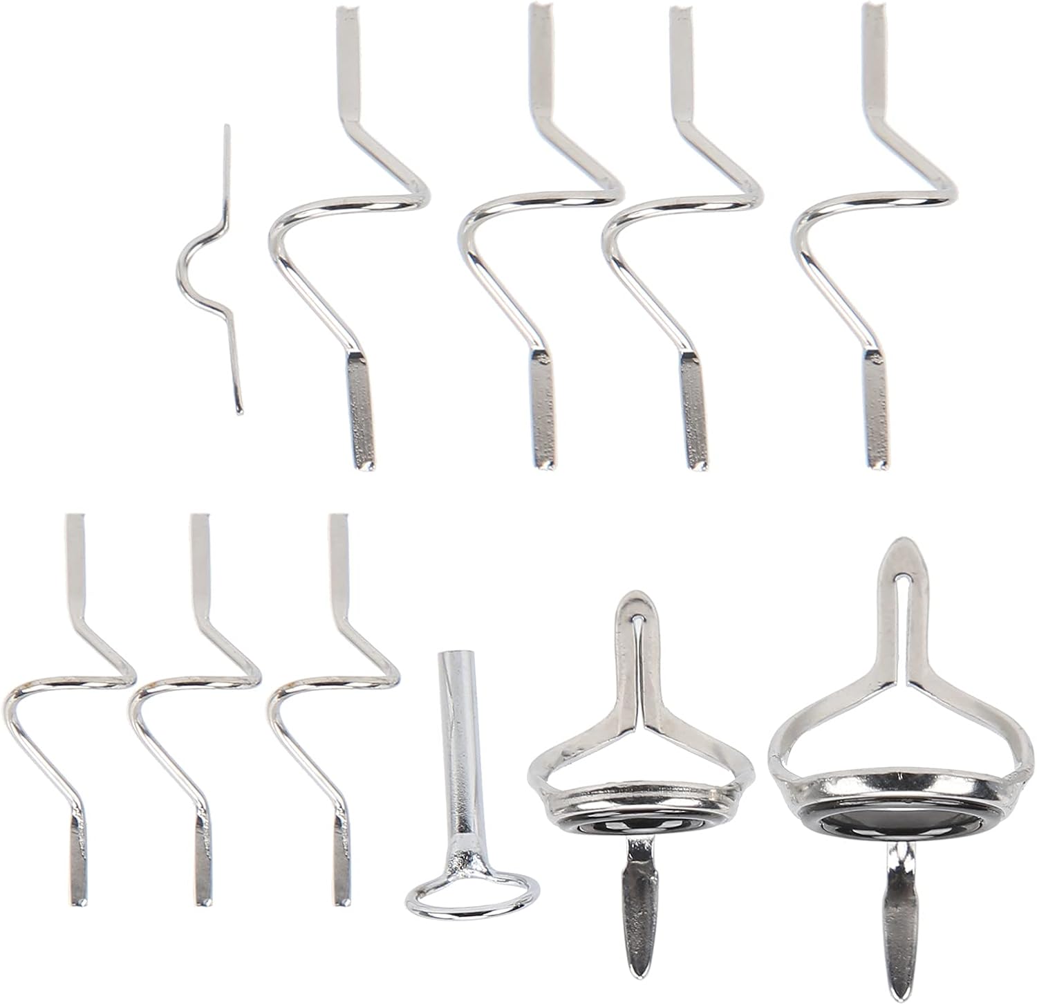 Fly Rod Guides Set Fly Rod Eyes And Guides Repair Kit Stainless Steel