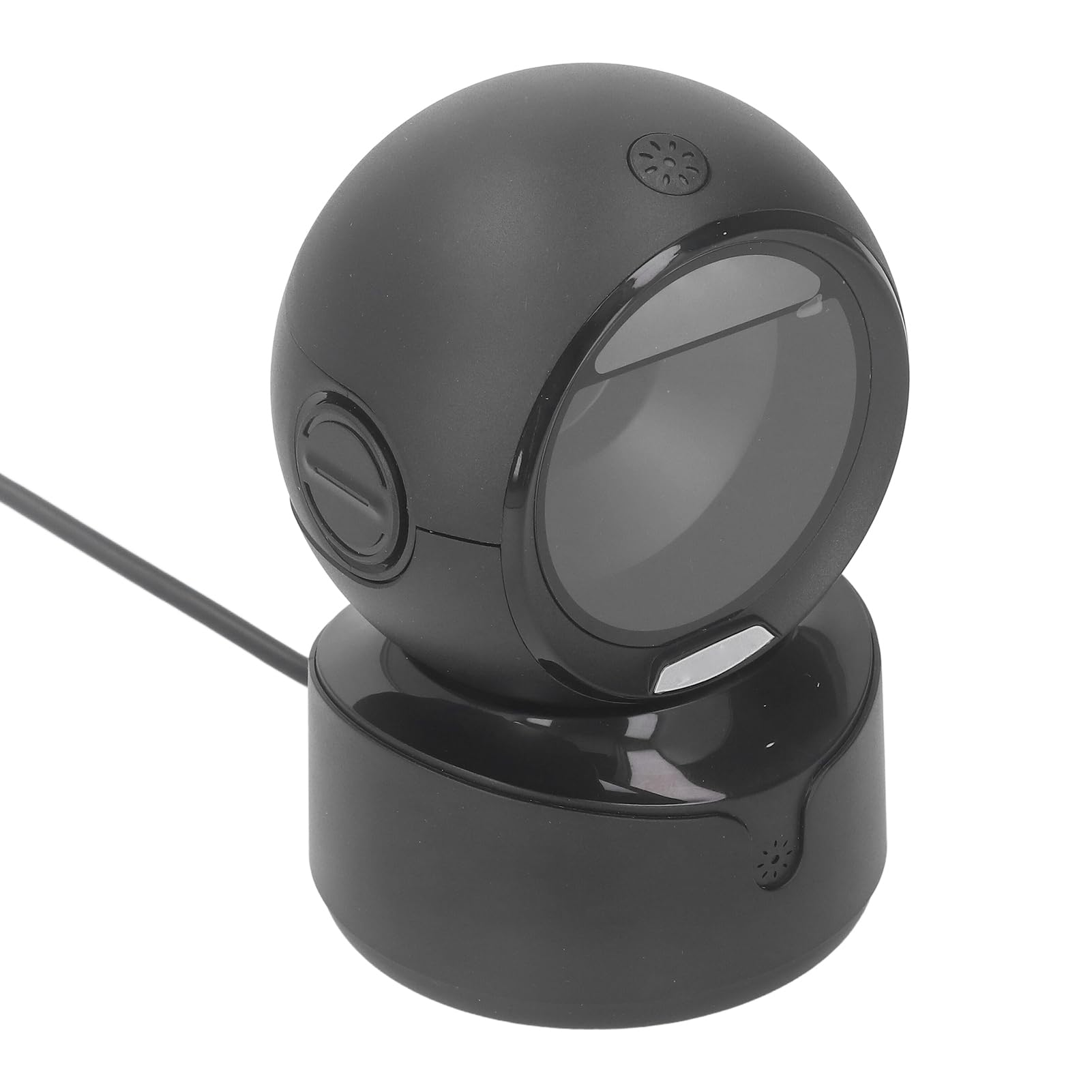 Haofy Pulpit Dookólny USB Przewodowy Skaner Kodów Kreskowych 1D 2D QR Automatyczne Wykrywanie dla Magazynu Detalicznego, Plug and Play dla XP 7 8 10, OS X, ABS Materiał 5,35 X 4,13 3,7 Cala