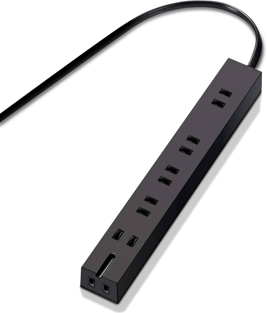 Amazon.co.jp: エレコム 電源タップ マグネット 強力 3m 6個口(内3ピン