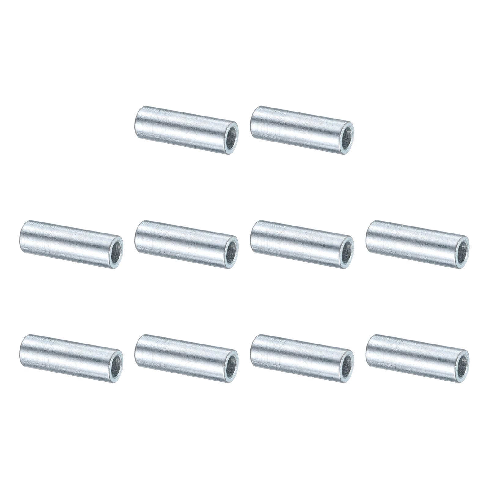 Entretoise en acier zingué uxcell bague métallique ronde et lisse pour assemblage durable