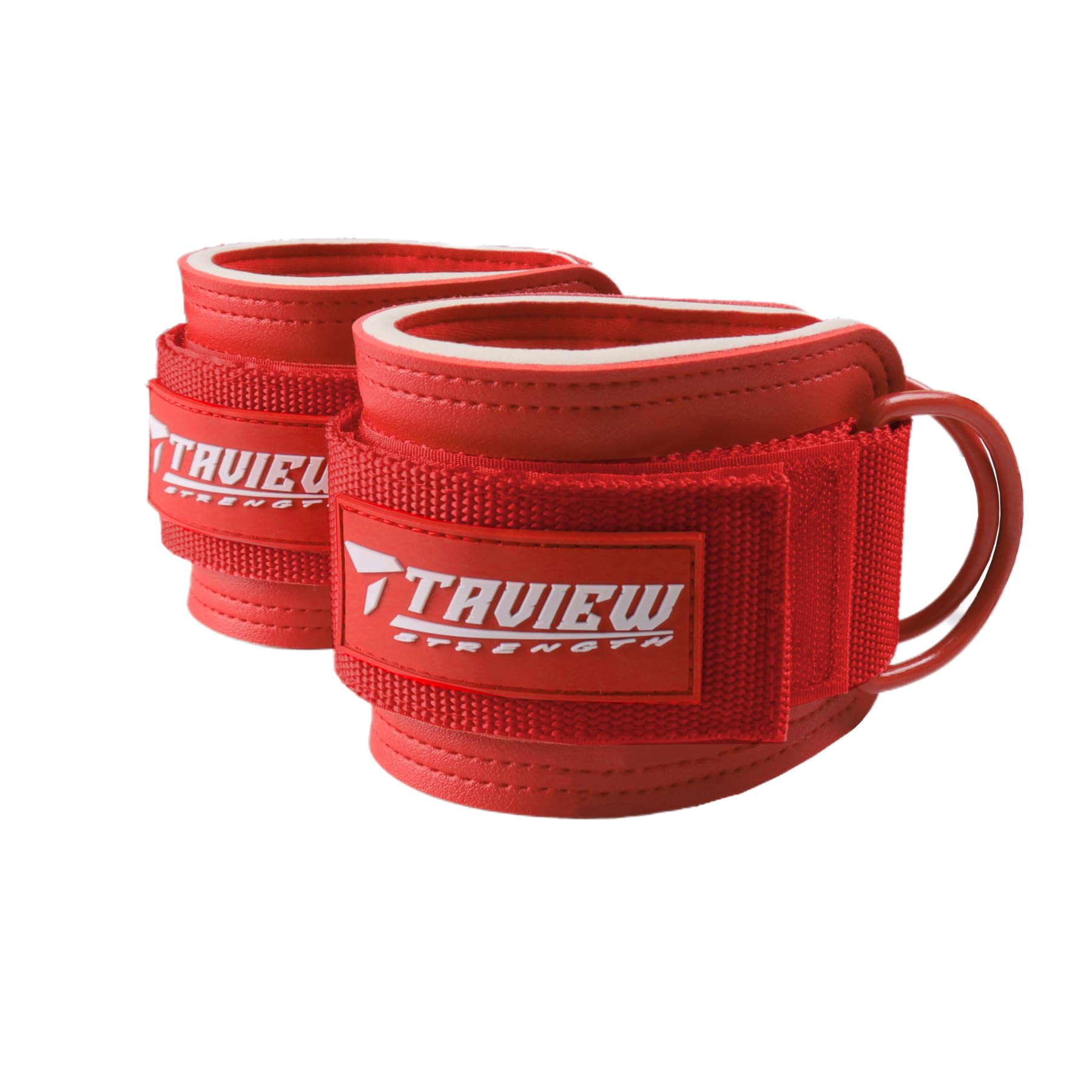 TAVIEW Ankle Straps Cable Machine Attachment for Gym - Cable Kickback Ankle Straps - Padded Ankle Cuffs for Glute Kickbacks and Leg Workouts