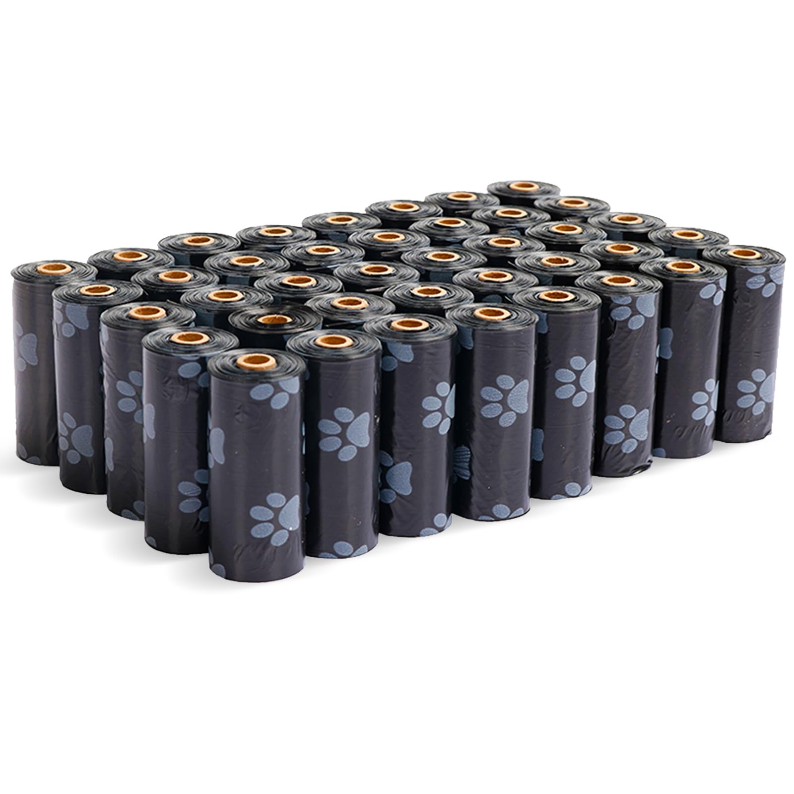 Sosayet Bolsas para excrementos de perros40 rollos/600 bolsas biodegradables para excrementos de perrosreciclaje sosteniblea prueba de fugasbolsas extragruesas y grandes para perros33 x 23 cm