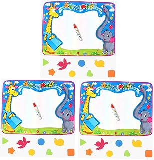 Amosfun 3 pcs Toys for Kids kidcraft playset Kid Toys Drawing Mat Toy Gift Drawing Board Baby Large