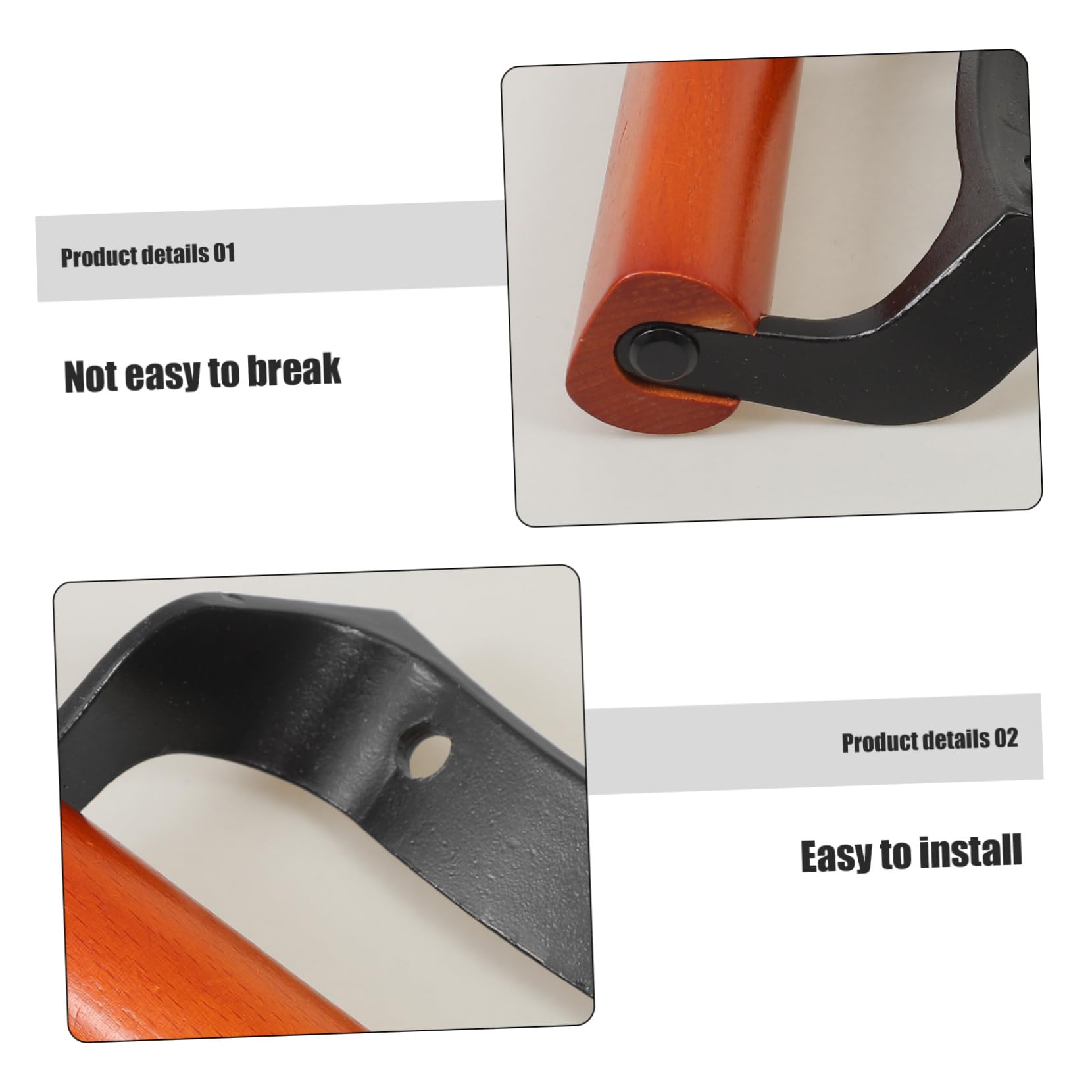 SOLUSTRE 5 Sätze Ersatzgriff Für Töpfe Rutschfester Scald Griff Für Dampftöpfe Und Kochgeschirr Hitzebeständig Aus Stabiler Aluminium Und Konstruktion 2 Stücke * 5