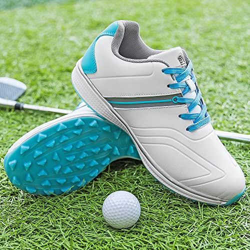 Waterproof Golf Shoes for Women Spikeless Outdoor Golf Sport Sneakers Lightweight Comfortable Sport Shoes4
