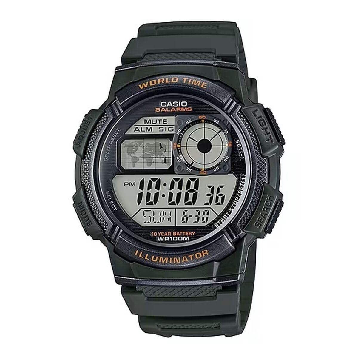 Casio Reloj con movimiento cuarzo japonés Man Ae-1000W-3A 40.0 mm