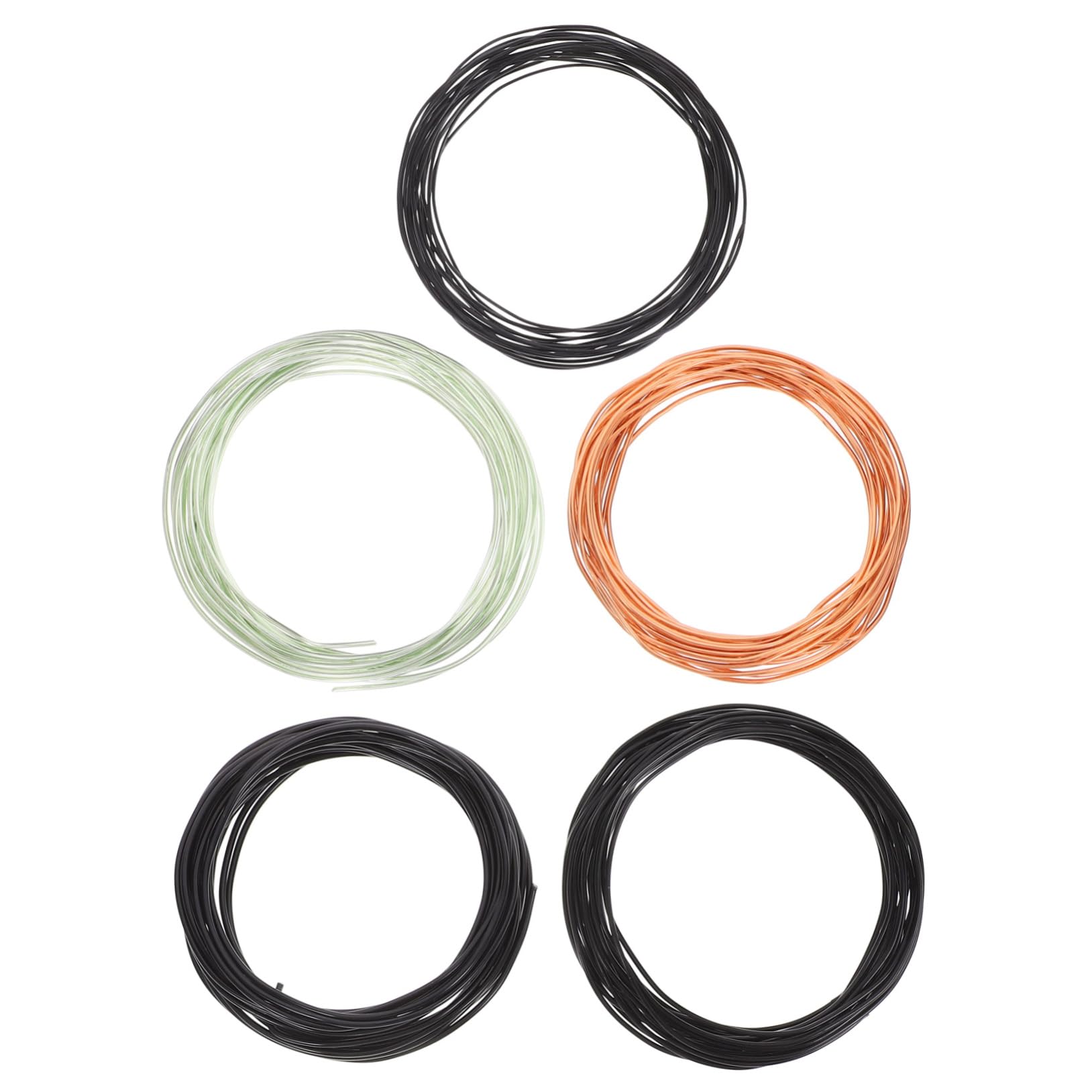 Mipcase Flexible Bonsai Tree Wire Set 5 Rolls 1.0mm 1.5mm 2.0mm for Climbing Roses Vines Decorative Plant Wiring