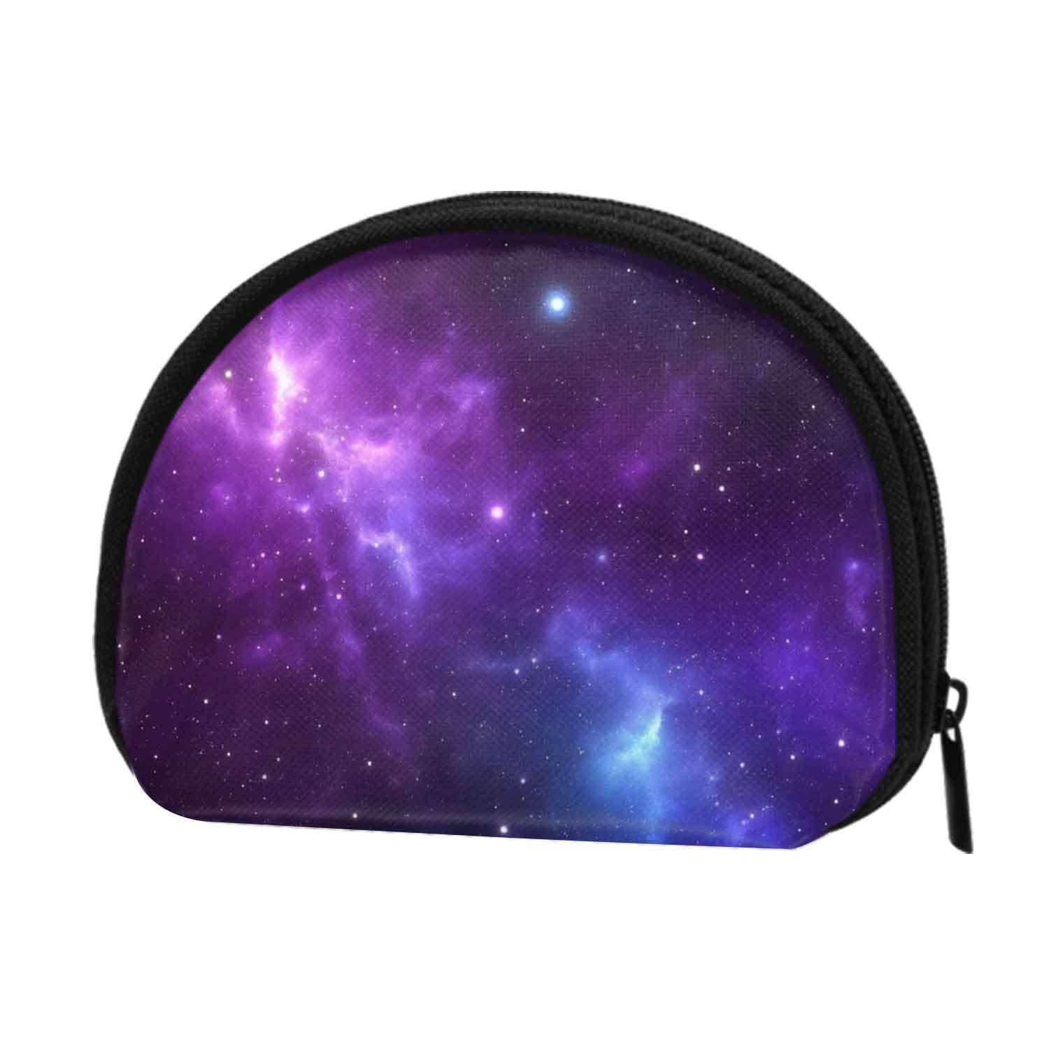 IBILIU Small Coin Purse Nebula Dark Galaxy Luminous Stars And Cosmic Rays Astronomy Mini Wallet Coin Pouch Change Purse For Women Men