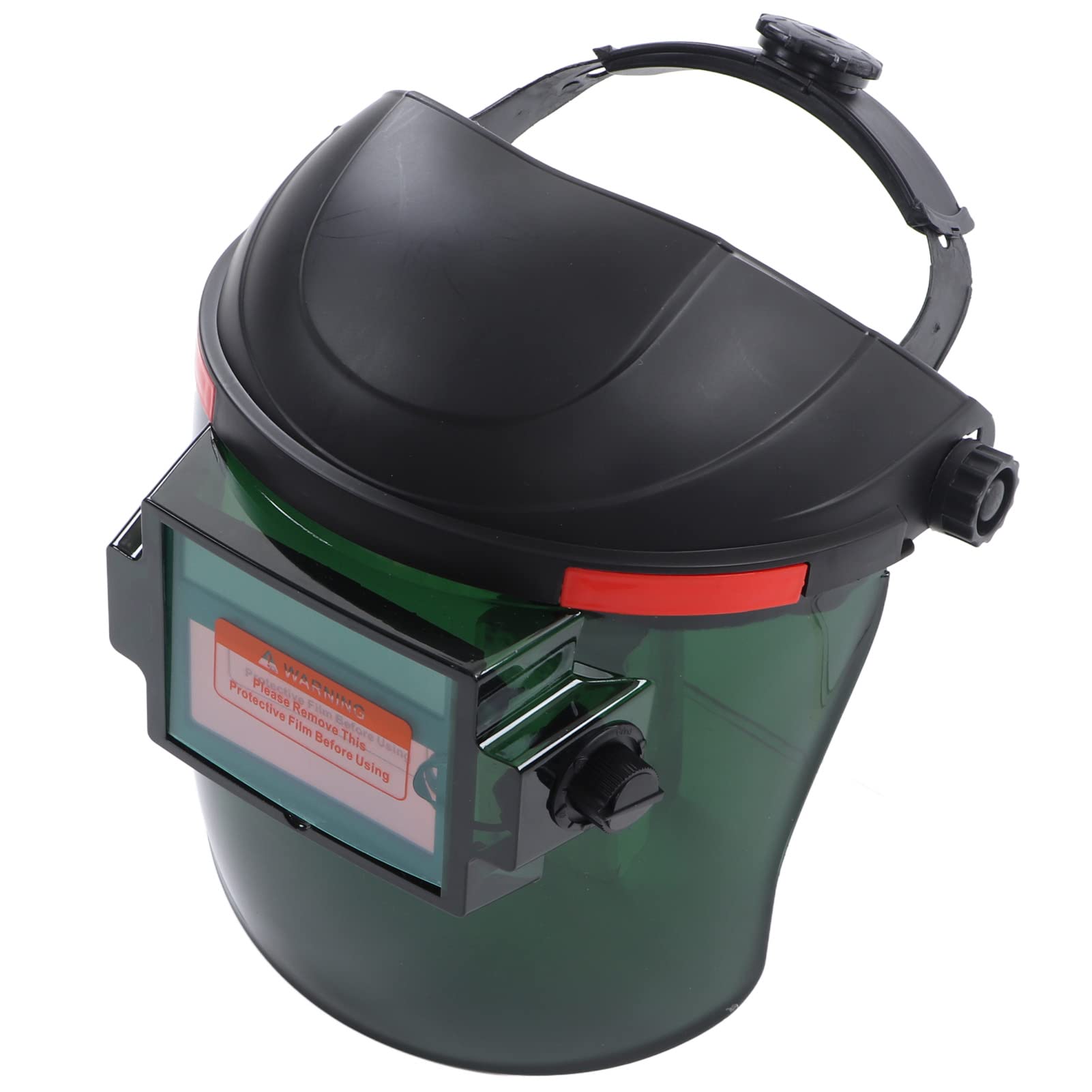 Automatyczny kask spawalniczy z funkcją ściemniania, wodoszczelny, z funkcją automatycznego pocenia się, osłona twarzy z ekranem LCD, do konstrukcji, metalu, pracy, PC z tworzywa sztucznego