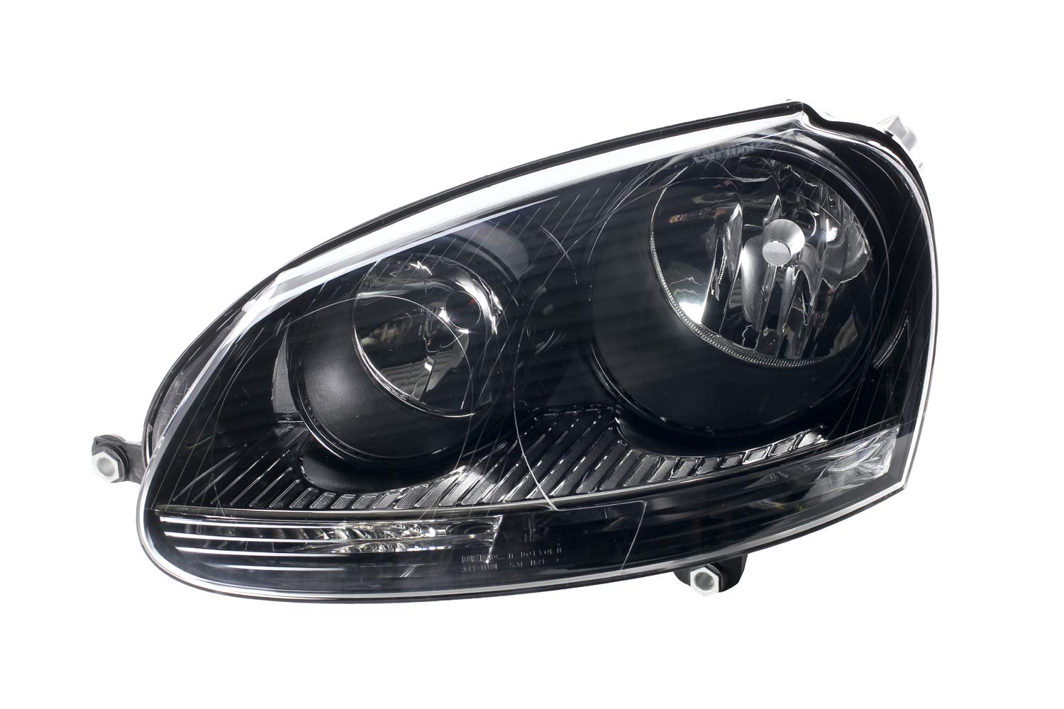 Johns, Juego de faros para Volkswagen Golf 5 V Set cromo/negro a partir de 10/03 nuevo & Dirketv.