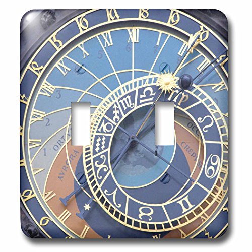 Horloge astronomique Prague remplacer plaque interrupteur double 3drose - 3