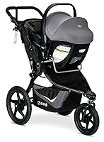 Vista 4 de BOB Gear Adaptador de cochecito de jogging individual para asientos de automóvil infantiles seleccionados Britax con ClickTight